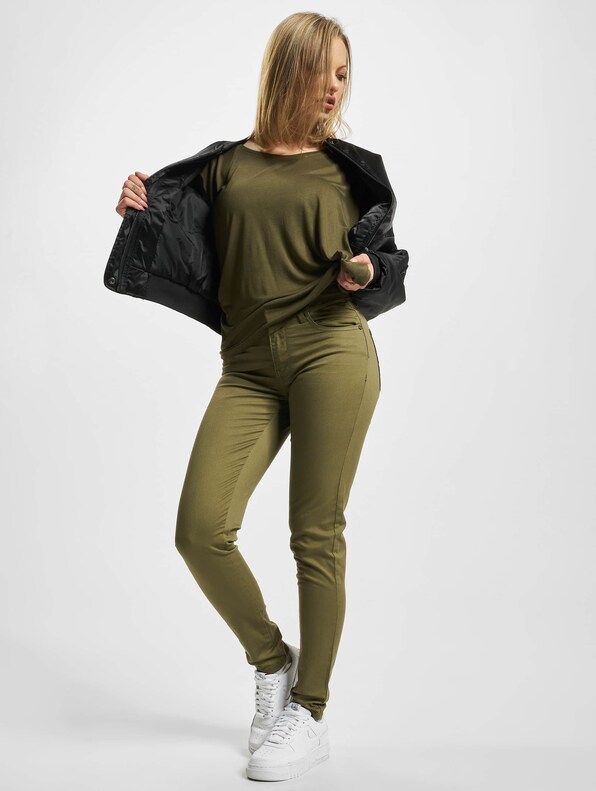 Ladies Shoulder Zip High Low-4