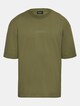 Dropsize Heavy Oversize Curved HD Logo T-Shirts-4