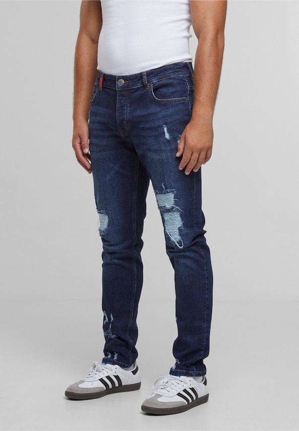 MIGUEL RIPPED SLIM FIT JEANS-3