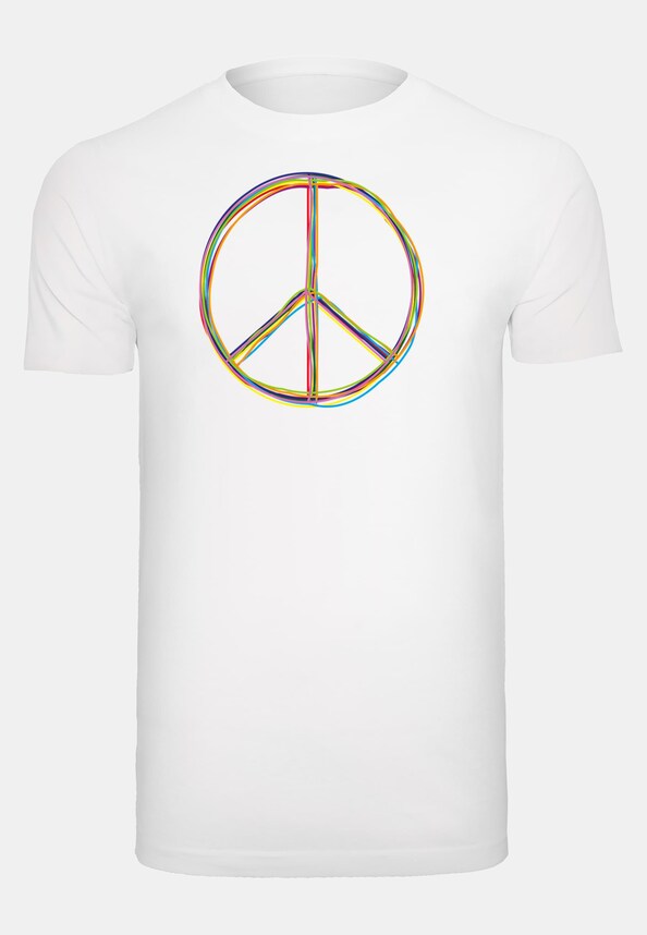 Peace_Multicolor with T-Shirt Round Neck-4