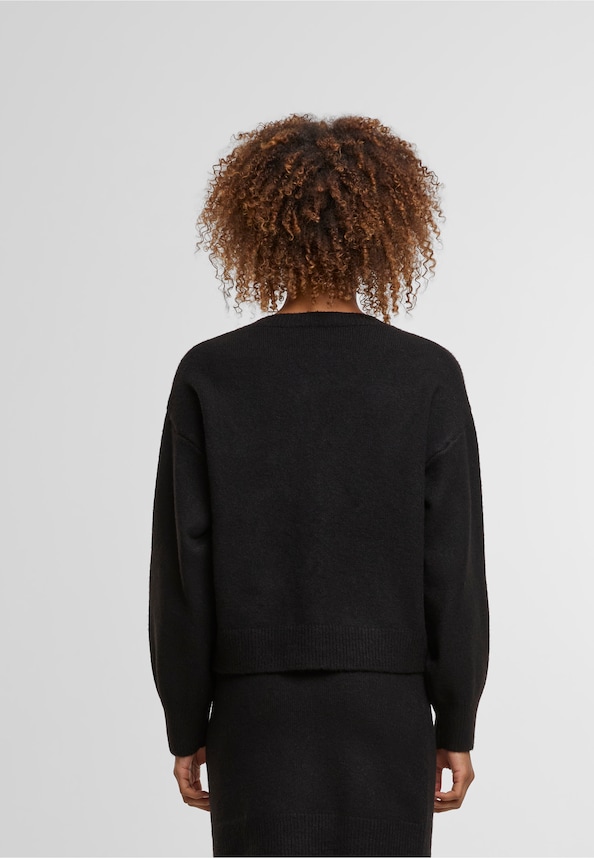 Soft touch knit bow cardigan-1