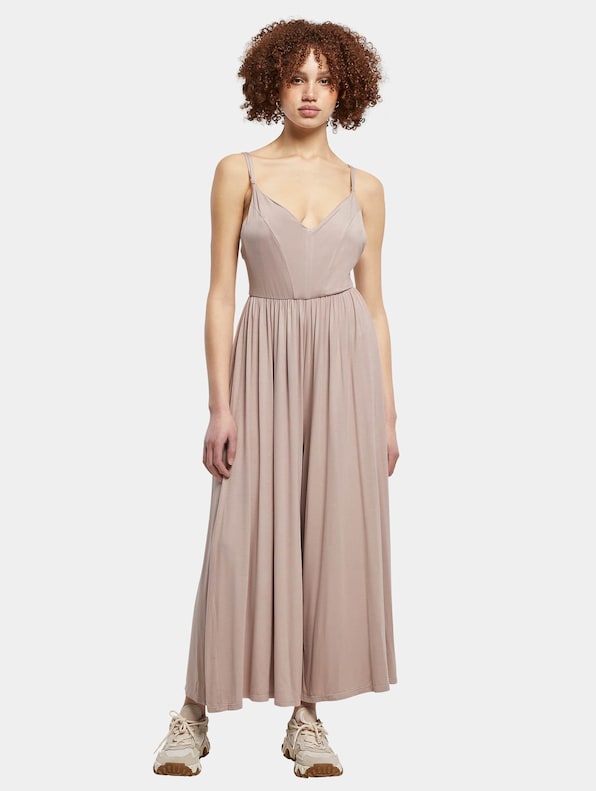 Modal Spaghetti Jumpsuit-0