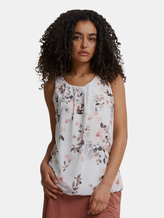 Cloud5ive Chiffon Flower Print Tops