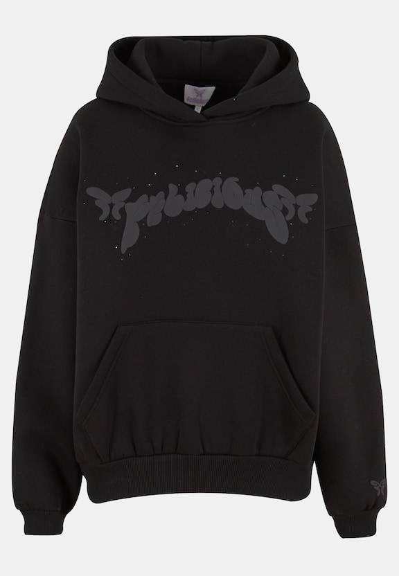 FELI Hoodie Rhinestones Puff-2
