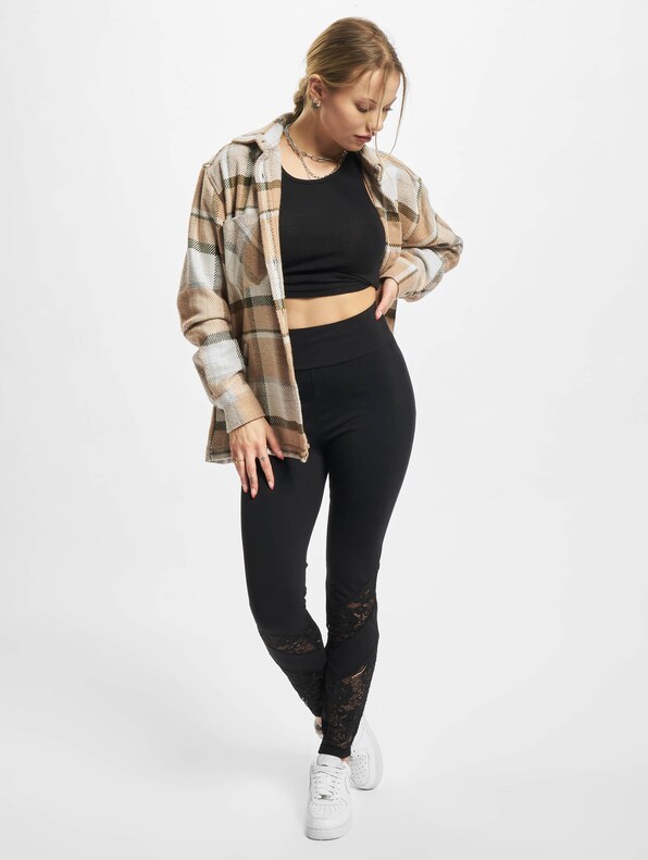 Ladies Highwaist Lace Inset -5