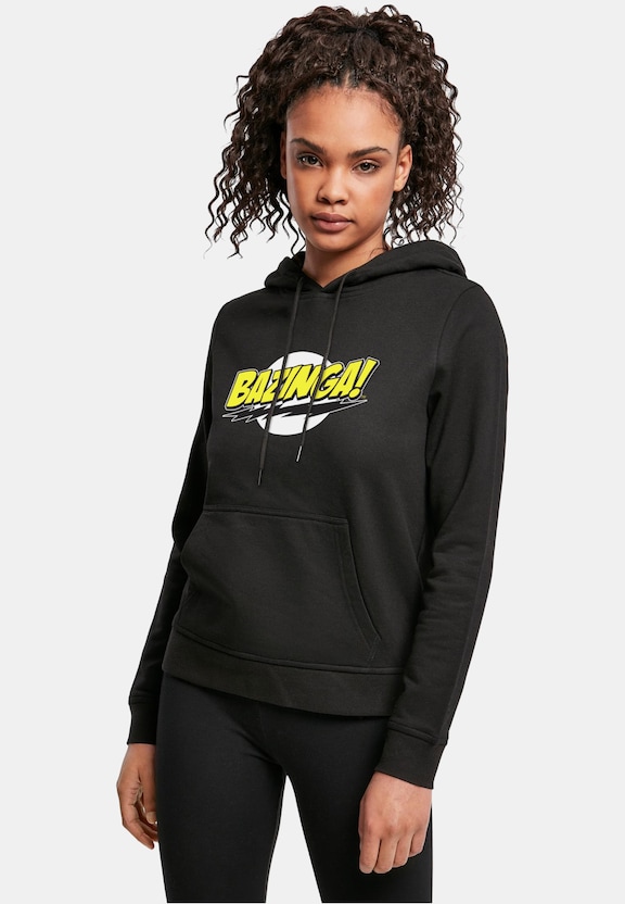 Ladies Big Bang Theory - Bazinga Basic Hoody-0
