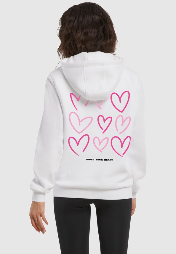 Always Trust Your Heart Ladies Fluffy Hoody-1