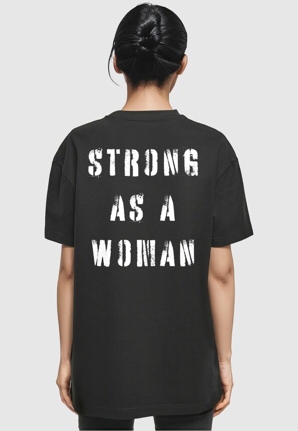 Ladies WD - Strong As A Woman Oversized -1