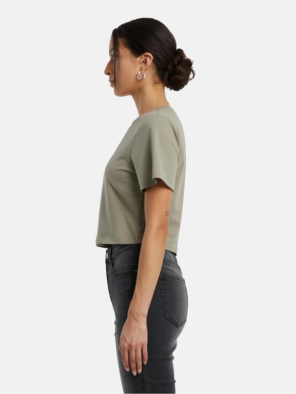 Ladies Cropped Tee-2