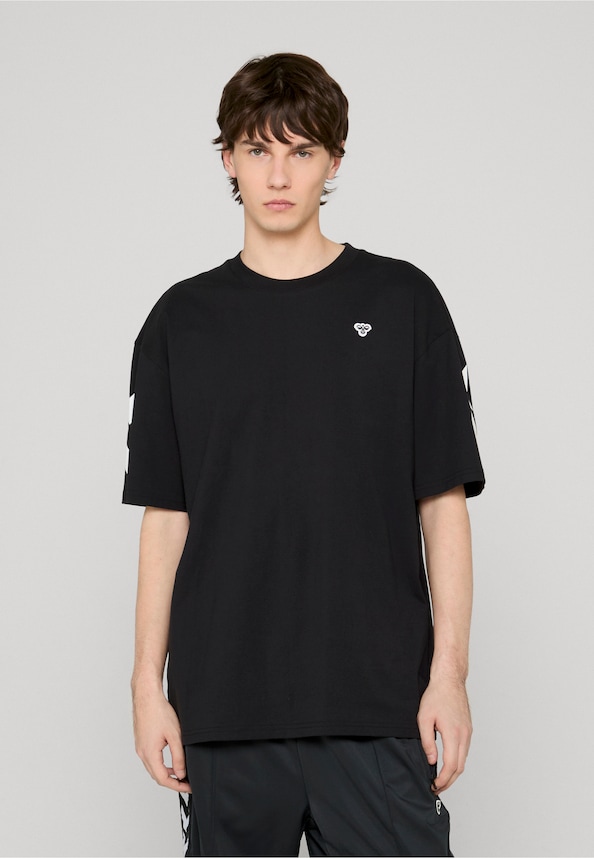 Basic Sleeveprint T-Shirt-0
