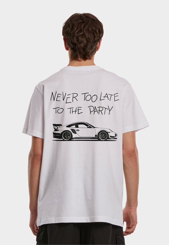 Never Too Late To The Party Tee-1