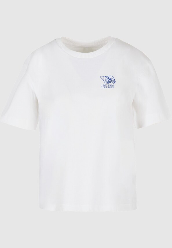 Live Slow Seashells Tee-2