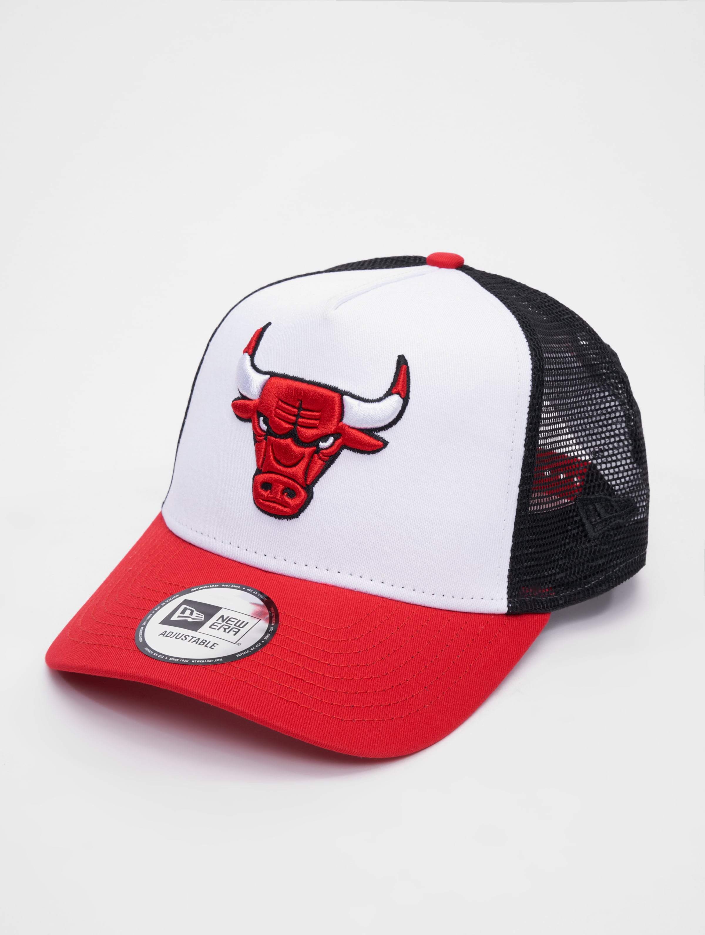 New Era NBA Chicago Bulls Trucker Caps Frauen,Männer,Unisex op kleur rood, Maat OSFM