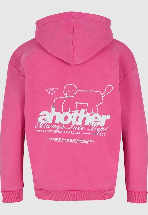 Still Pretty Oversized Zip Hoodie Washed-1