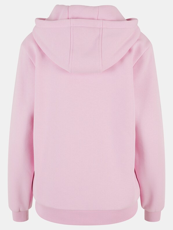 Build Your Brand Ladies Fluffy Hoody-5