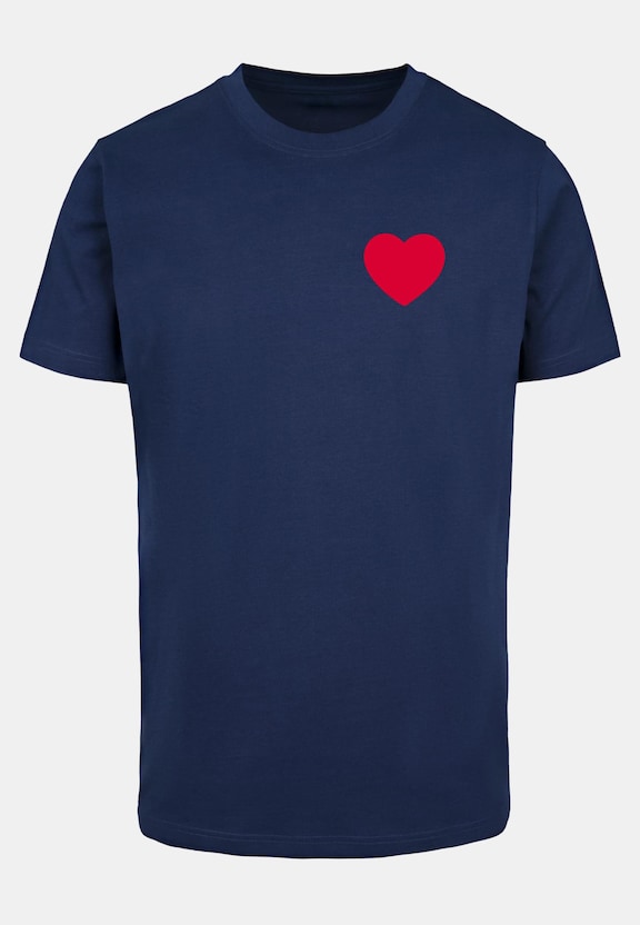 Heart T-Shirt Round Neck-4