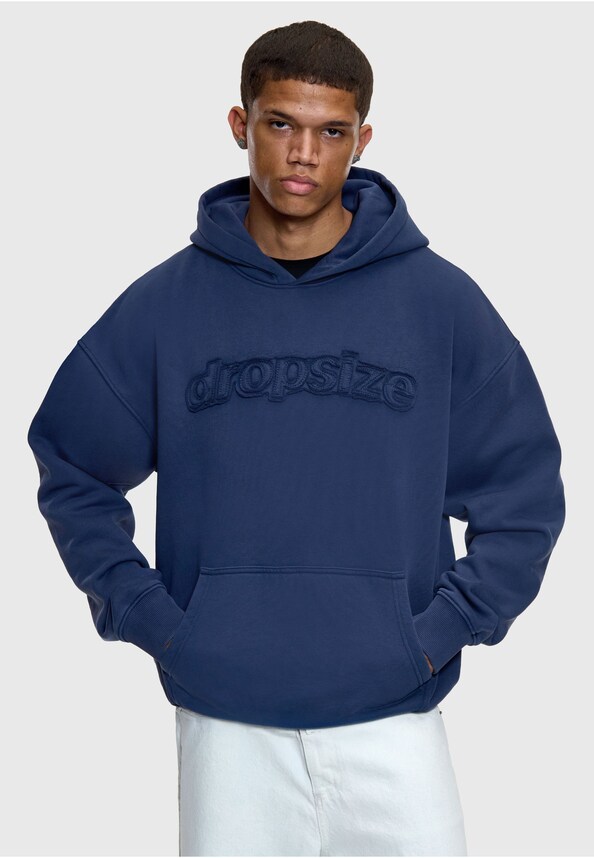 DOUBLE LAYER EMBO PATCH HOODIE-0