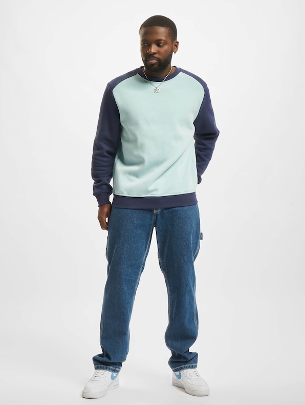 2-Tone Fake Raglan Crew -3