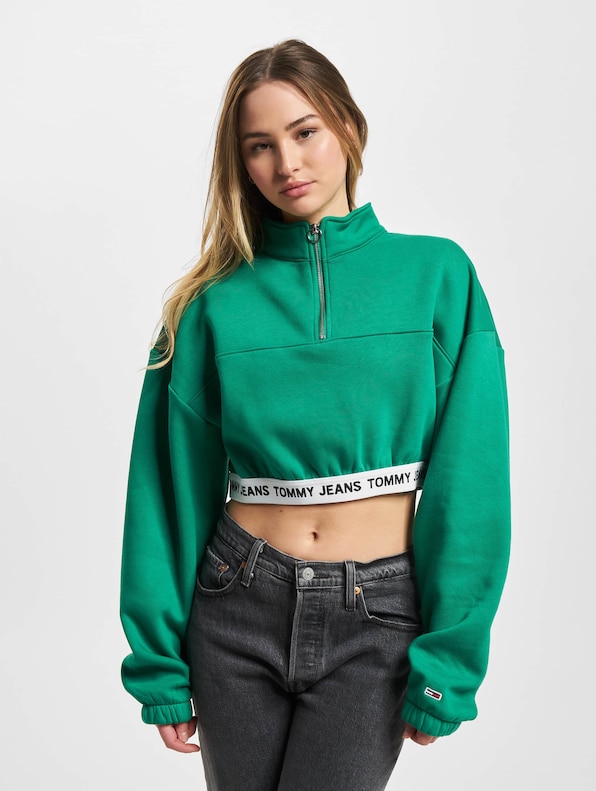 Tommy Jeans Super Crop Logo Sweatshirt-2