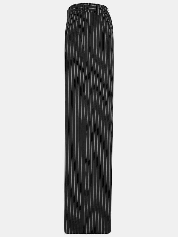 Ladies Pinstripe Wide Leg -8