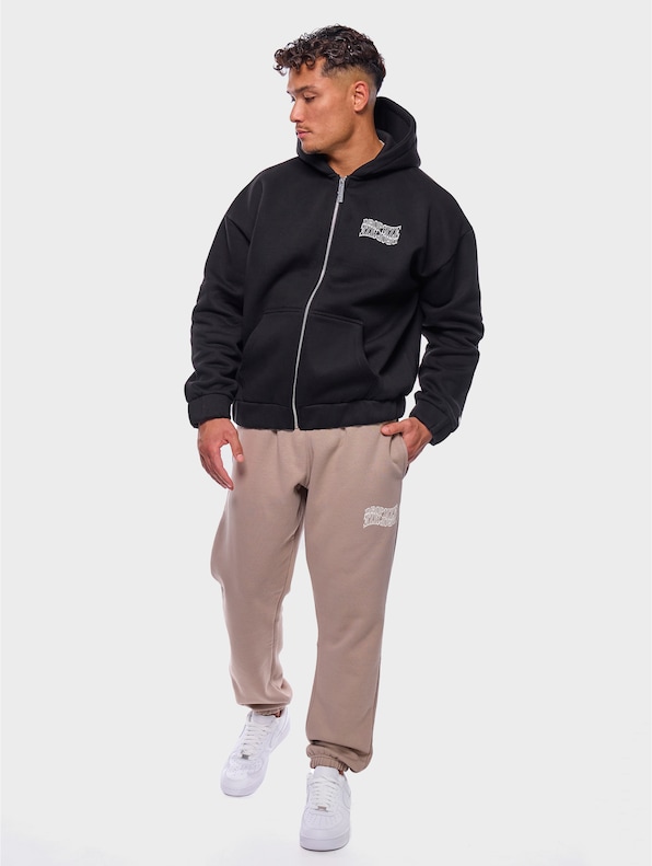 Dropsize Heavy Mirrored Logo Jogginghosen-3