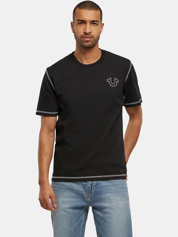 True Religion SS FLATLOCK TEE-0