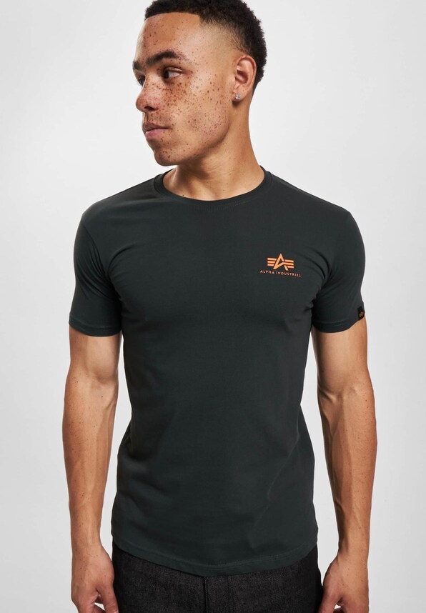 Alpha Industries Basic Small Logo T-Shirt-5