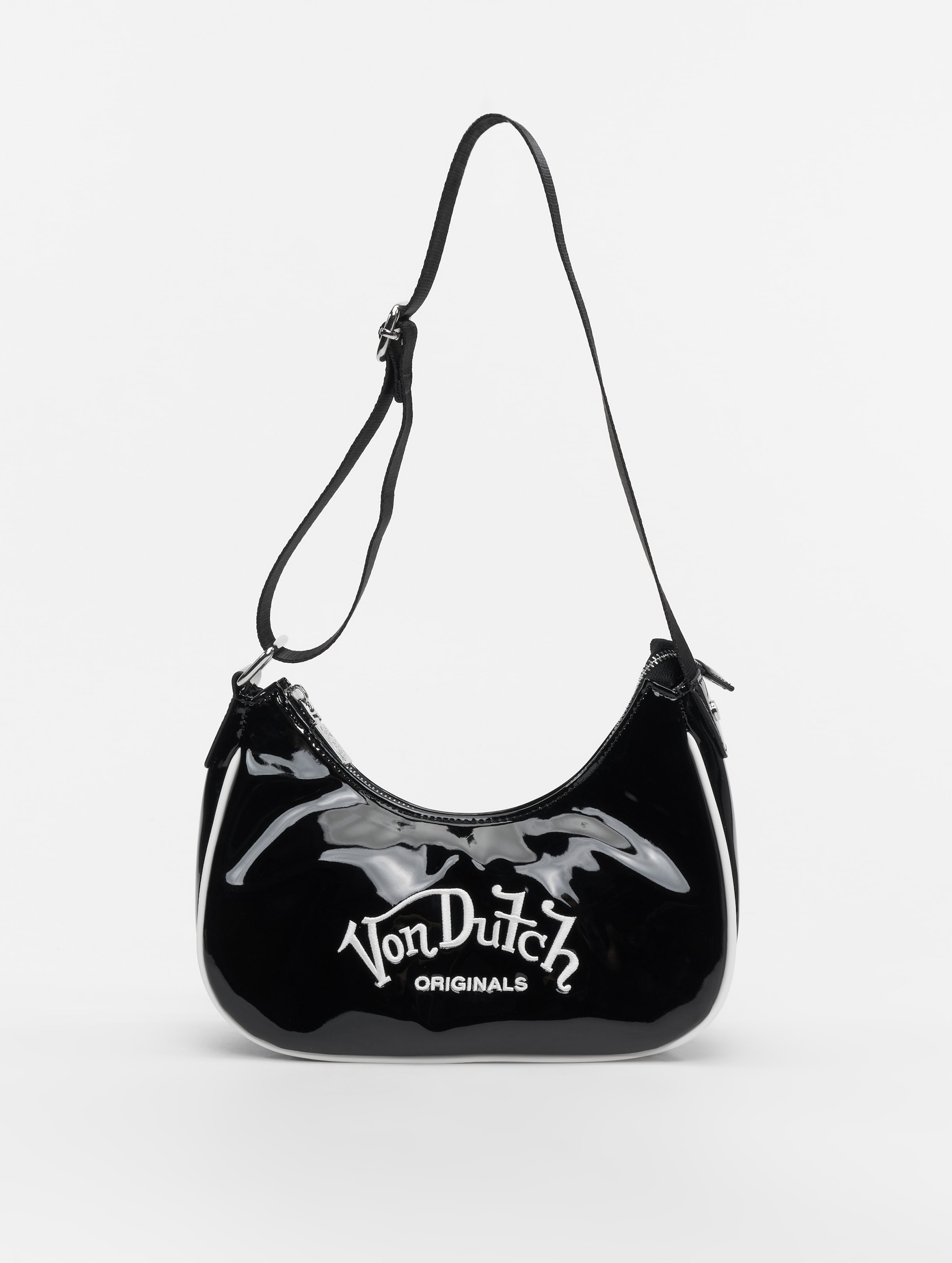 Von Dutch Amy Baguette Handtasche Frauen,Unisex op kleur zwart, Maat ONE_SIZE