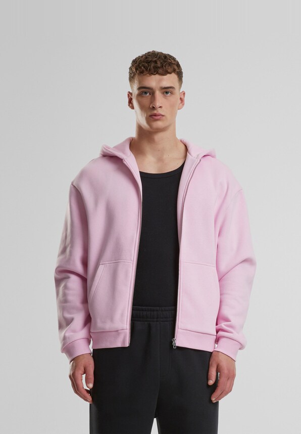 Urban Classics Fluffy Zip Hoodies-2