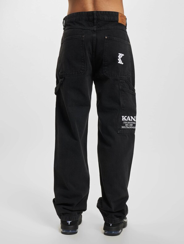 Retro Baggy Workwear Denim Loose Fit-1