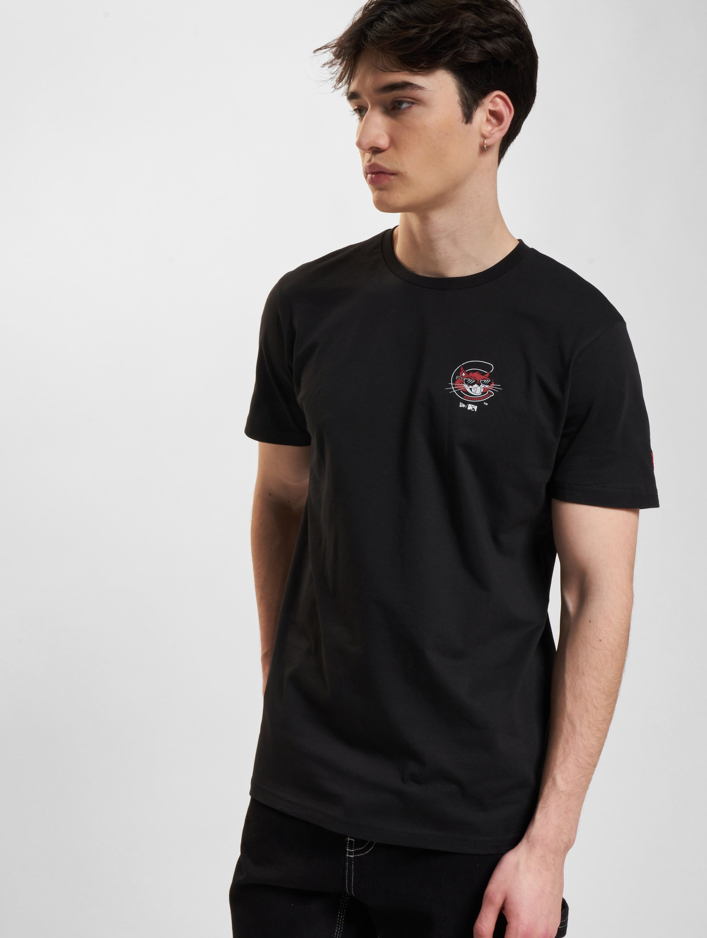 New Era Minor League Charleston Alley Graphic T-Shirt Mannen op kleur zwart, Maat M
