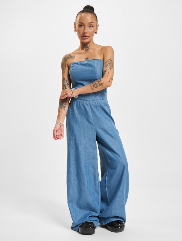 Only Akia Bea Denim Jumpsuits-0