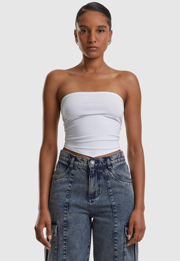 Ladies Knotted Bandeau Top-2