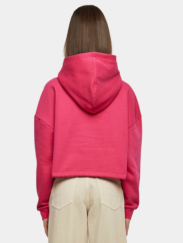 Ladies Cropped Oversized Hoodie-1