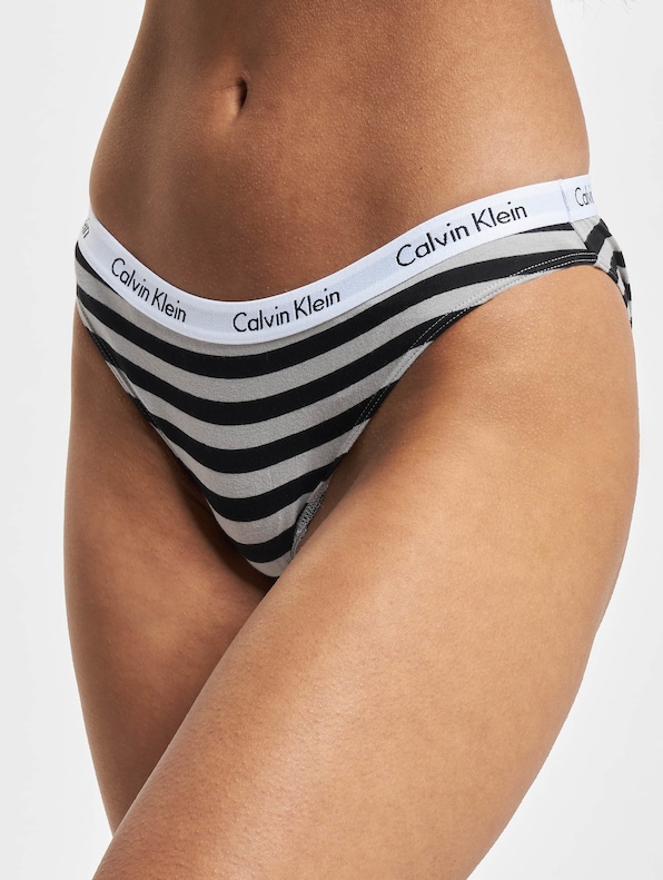 Calvin Klein Underwear 3 Pack Slip Pink/Grey/Rainer Stripe-8