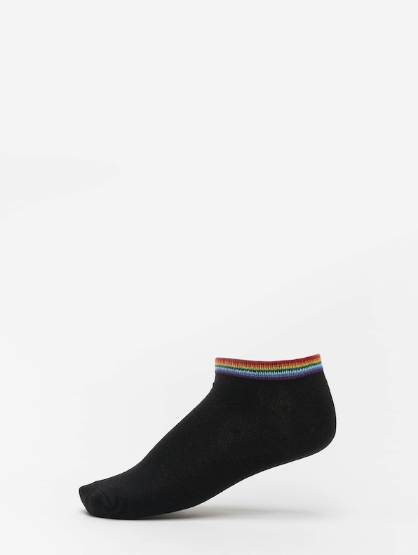 Rainbow Socks No Show 4-Pack-1