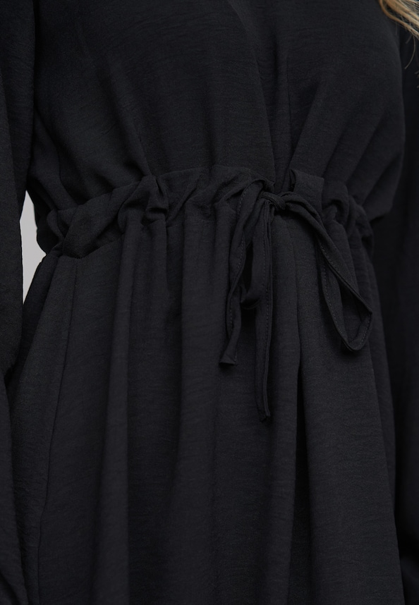 Longsleeve Musselin Dress-5