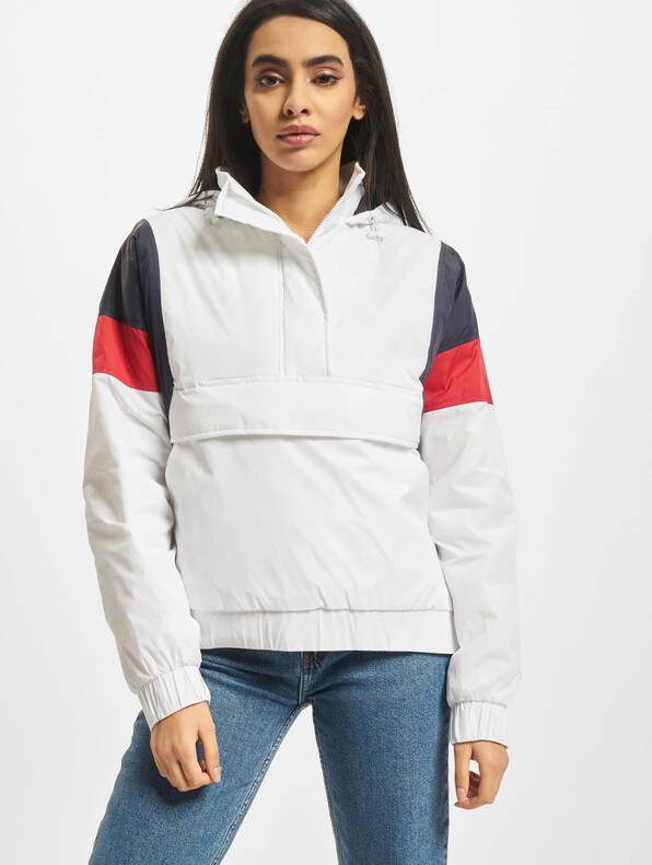 Ladies 3-Tone Padded Pull Over-0