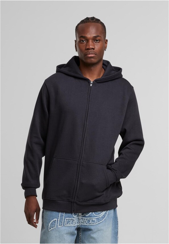 Basic Essential Zip Hoody-0