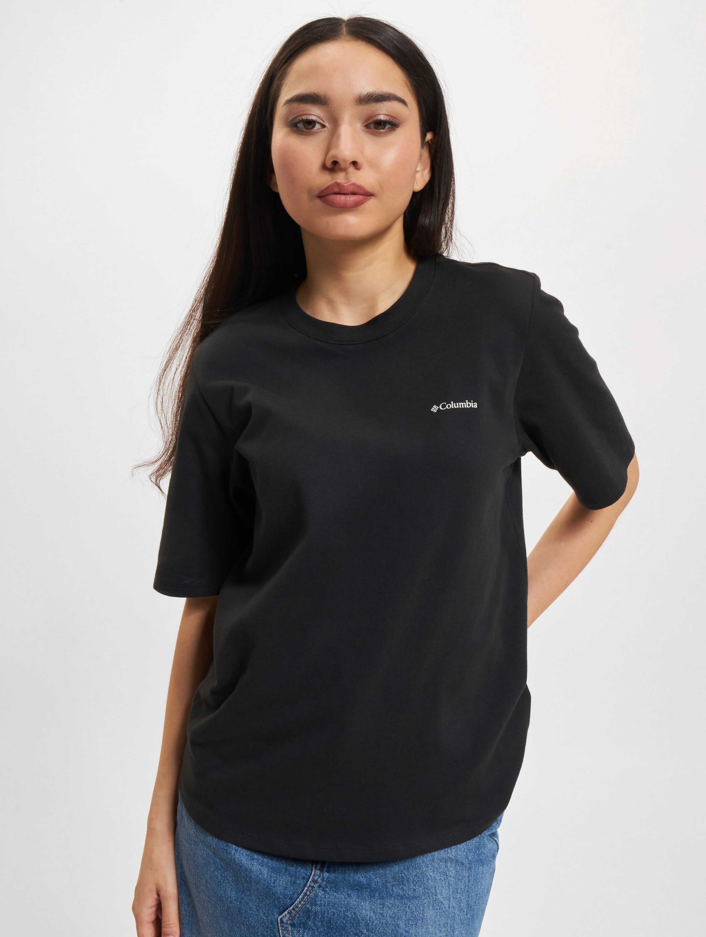 Columbia Alpine Way™ II Graphic SS T-Shirt Vrouwen op kleur zwart, Maat XL