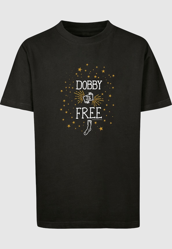 Harry Potter Dobby Is Free with Kids Basic Tee-0