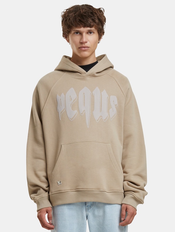 PEQUS Outlined Mythic Logo Hoodies-2