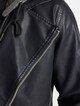 Pu Hooded Biker-4