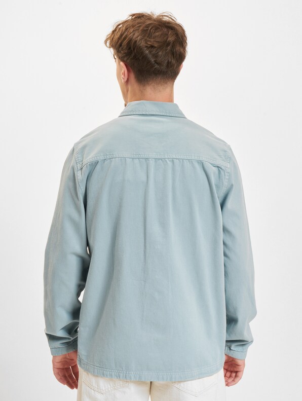 Washed Drill Overshirt -1