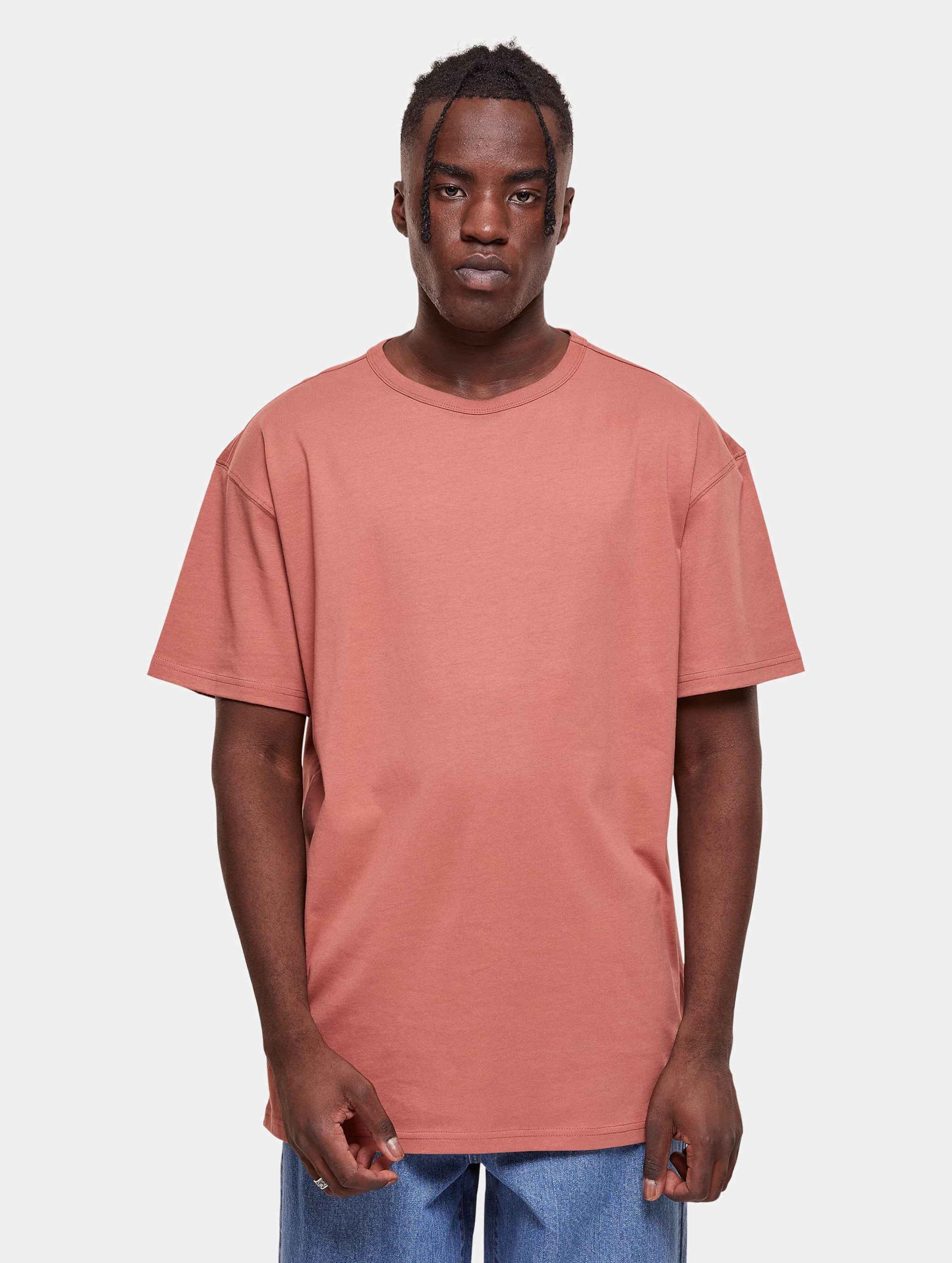 Urban Classics Heren Tshirt -XL- Oversized Oranje