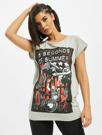 Ladies Five Seconds of Summer Longprint Tee