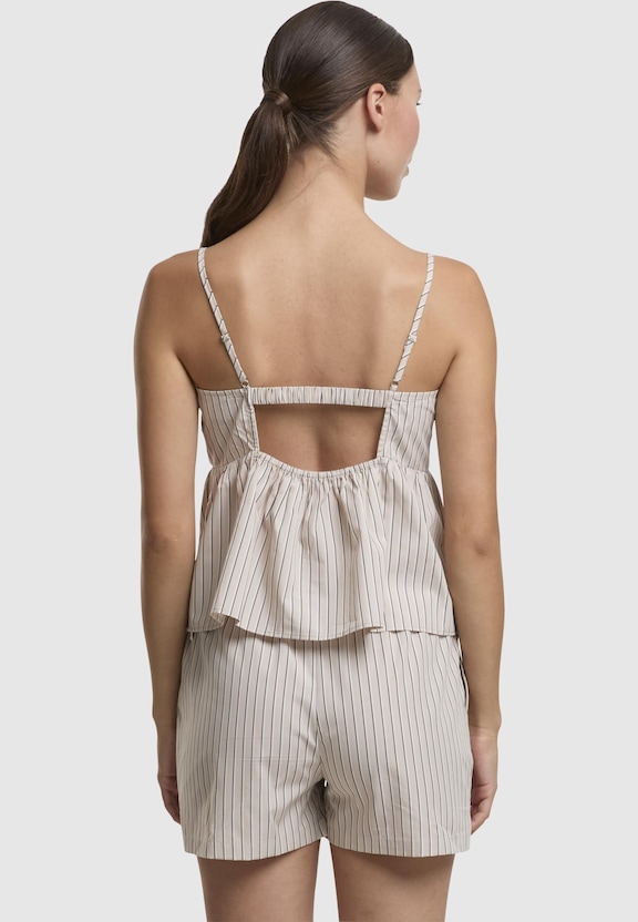Ladies Striped Cotton Cami Top-1