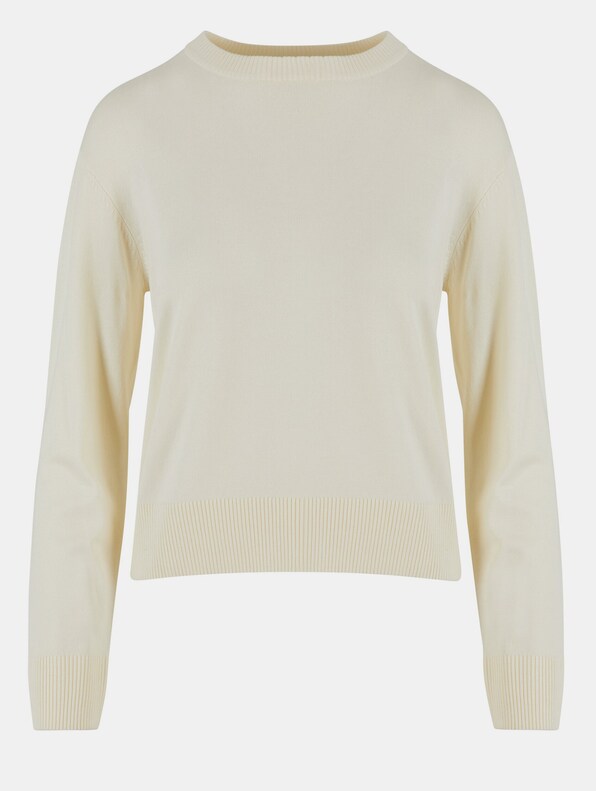 Urban Classics Ladies Knitted Roundneck Pullover-5