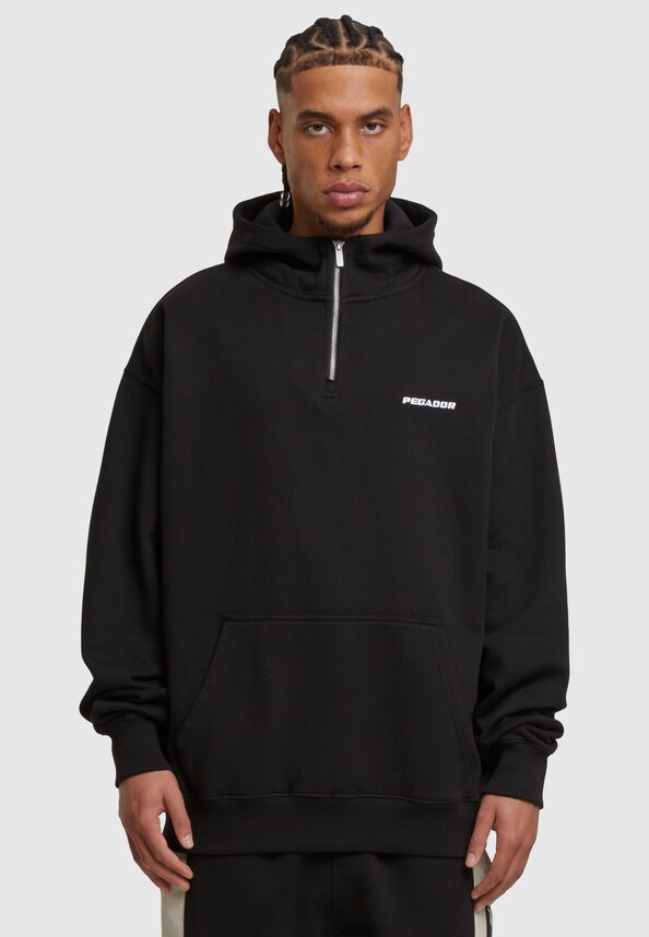Logo Oversized Halfzip -2