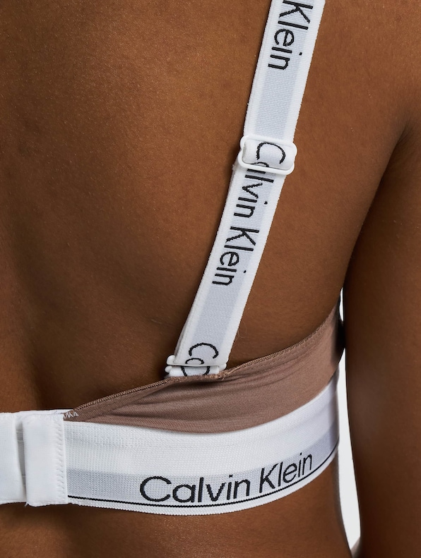Buy Calvin Klein Underwear UNLINED BRALETTE - RICH TAUPE